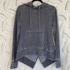 Womens Te Verde Hoodie Gray Soft Size Small S